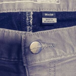 Carhartt Work pants mens size 38x34 WorkGear Outside